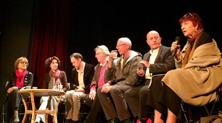 Roundtable discussion at Studio Raspail